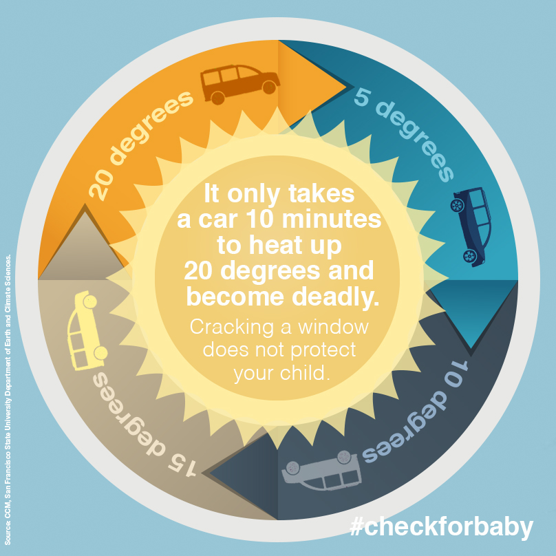 It only takes a car 10 minutes to heat up 20 degrees and become deadly.