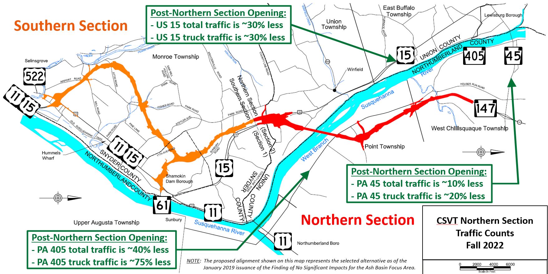 CSVT Northern Section Traffic Counts (Fall 2022).JPG