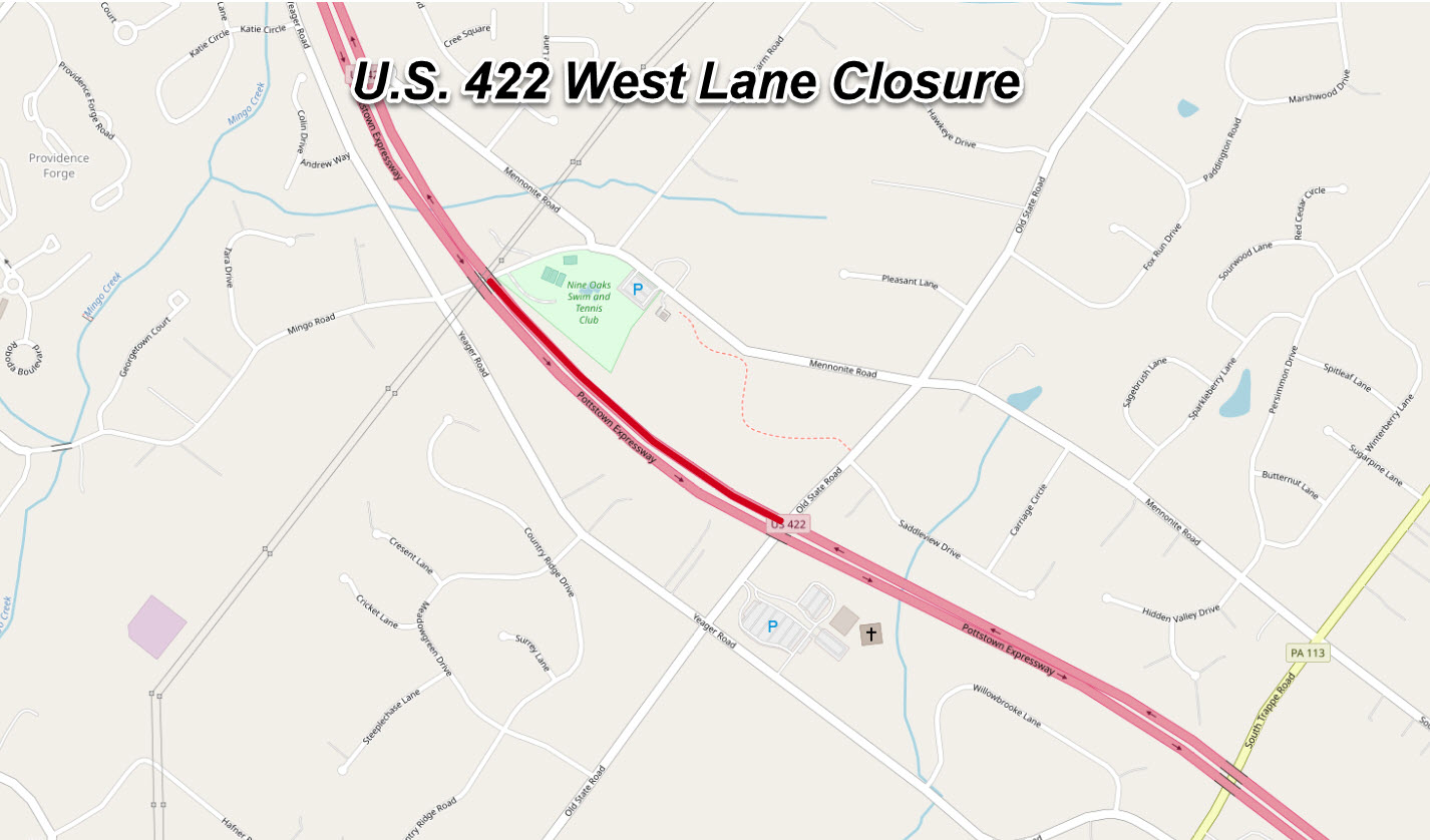 422 West Lane Closure Old State Road to Mingo Road.jpg