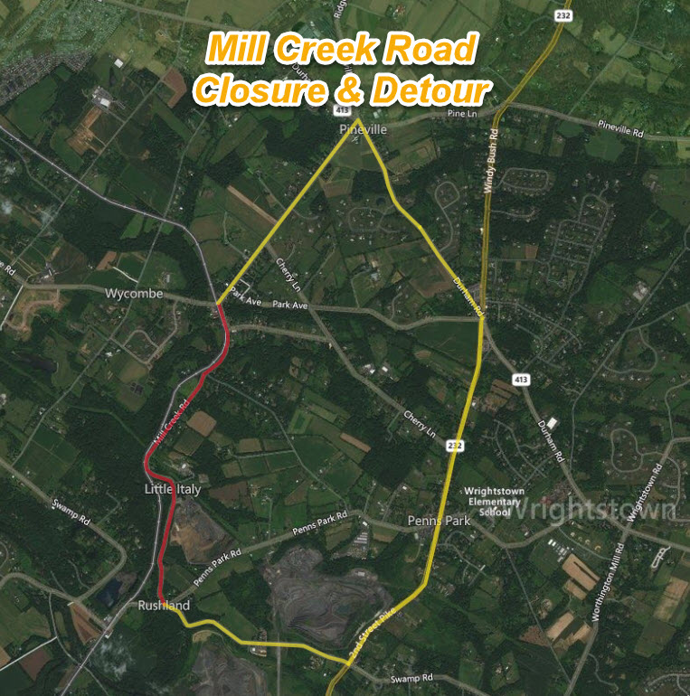 Mill Creek Road Closure Wrightstown.jpg