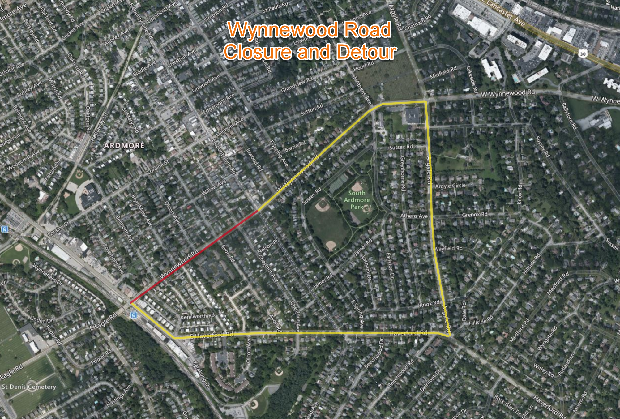 Wynnewood Rd Closure.png