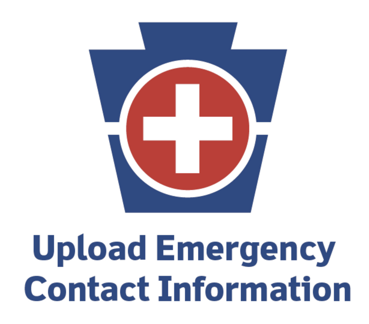 emergency contact information system logo